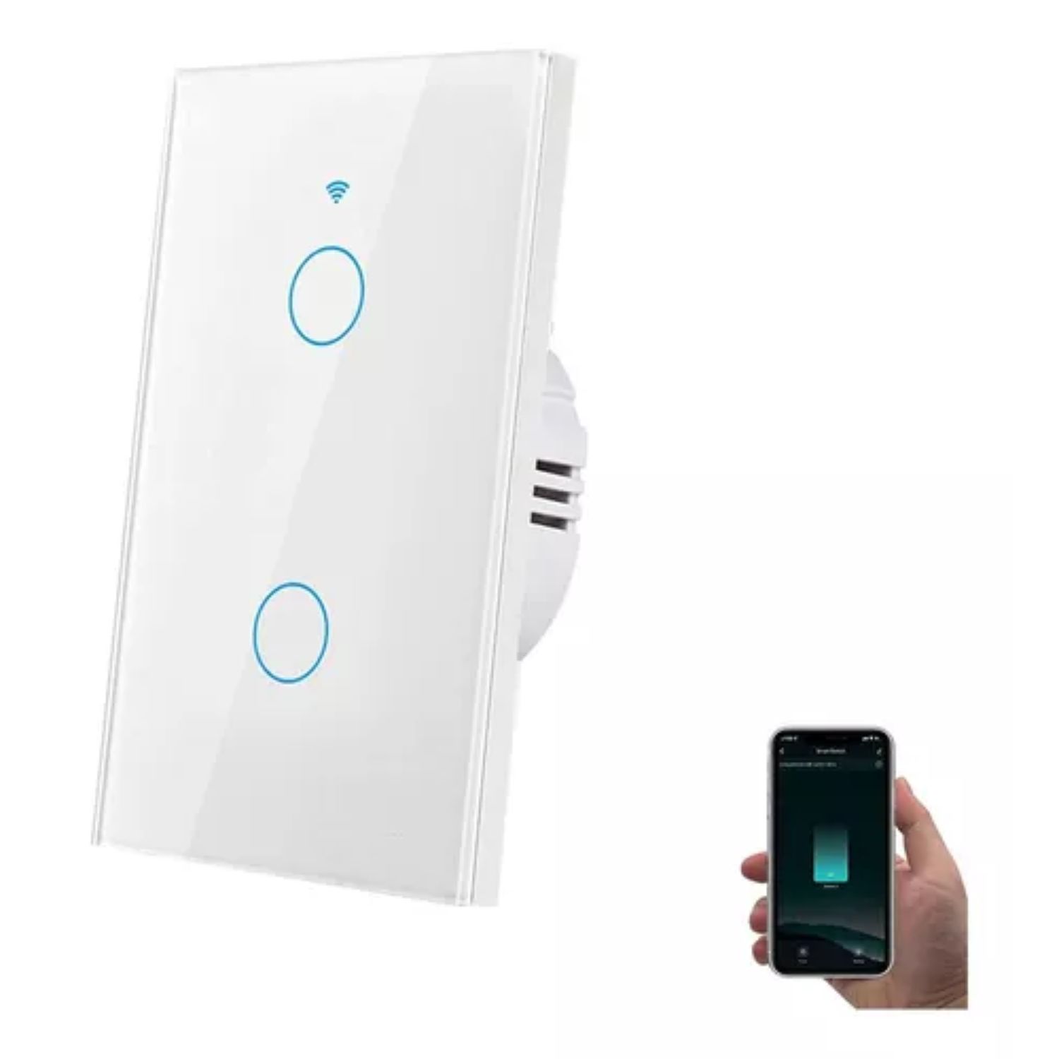 Miniatura 6 de INTERRUPTOR INTELIGENTE WIFI ALEXA DOBLE